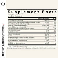 Codeage Teen Athlete Multivitamin+ - Bodybuilding.com