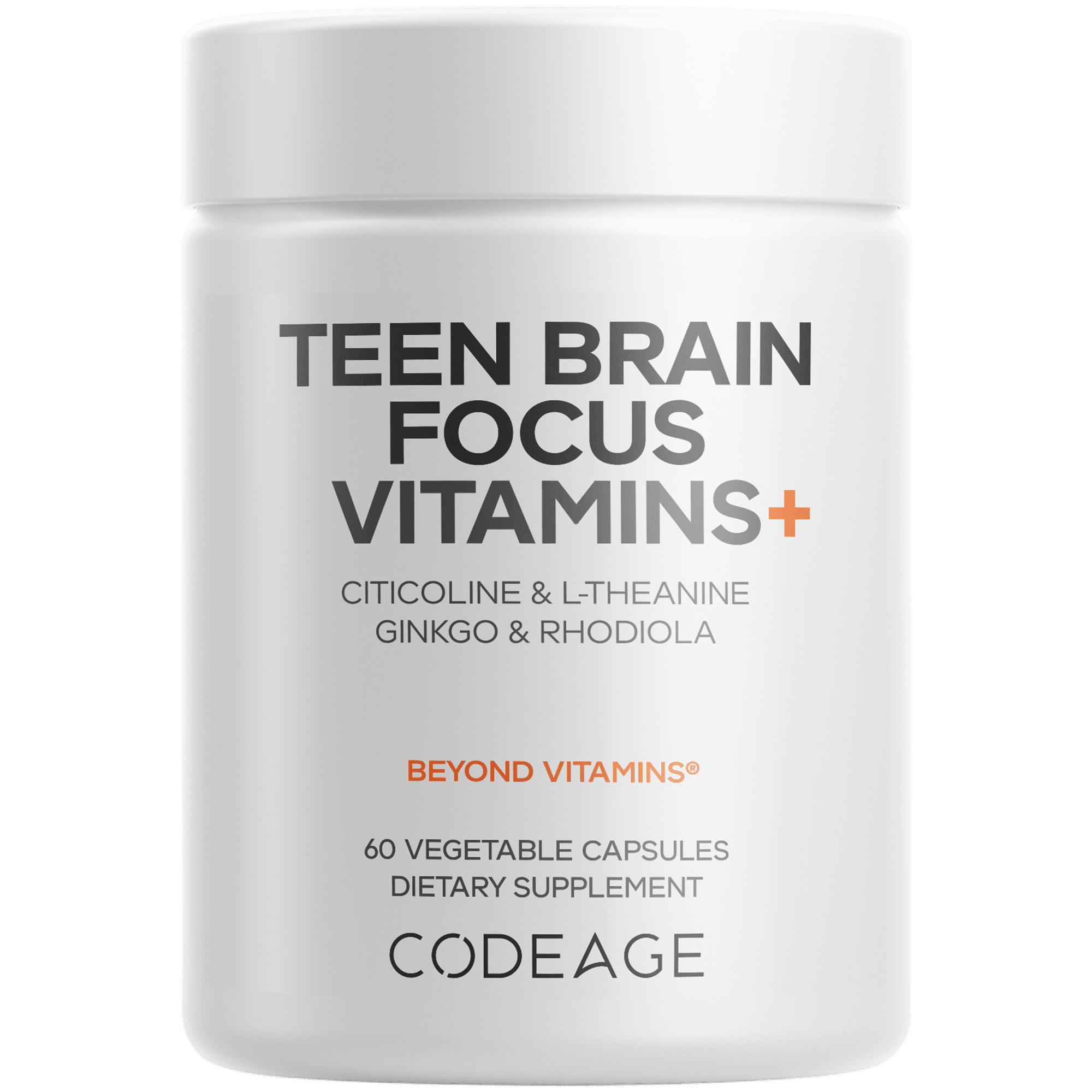 Codeage Teen Brain Focus Vitamins+ - Bodybuilding.com