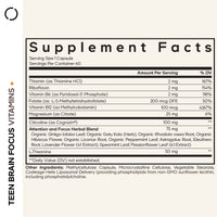 Codeage Teen Brain Focus Vitamins+ - Bodybuilding.com