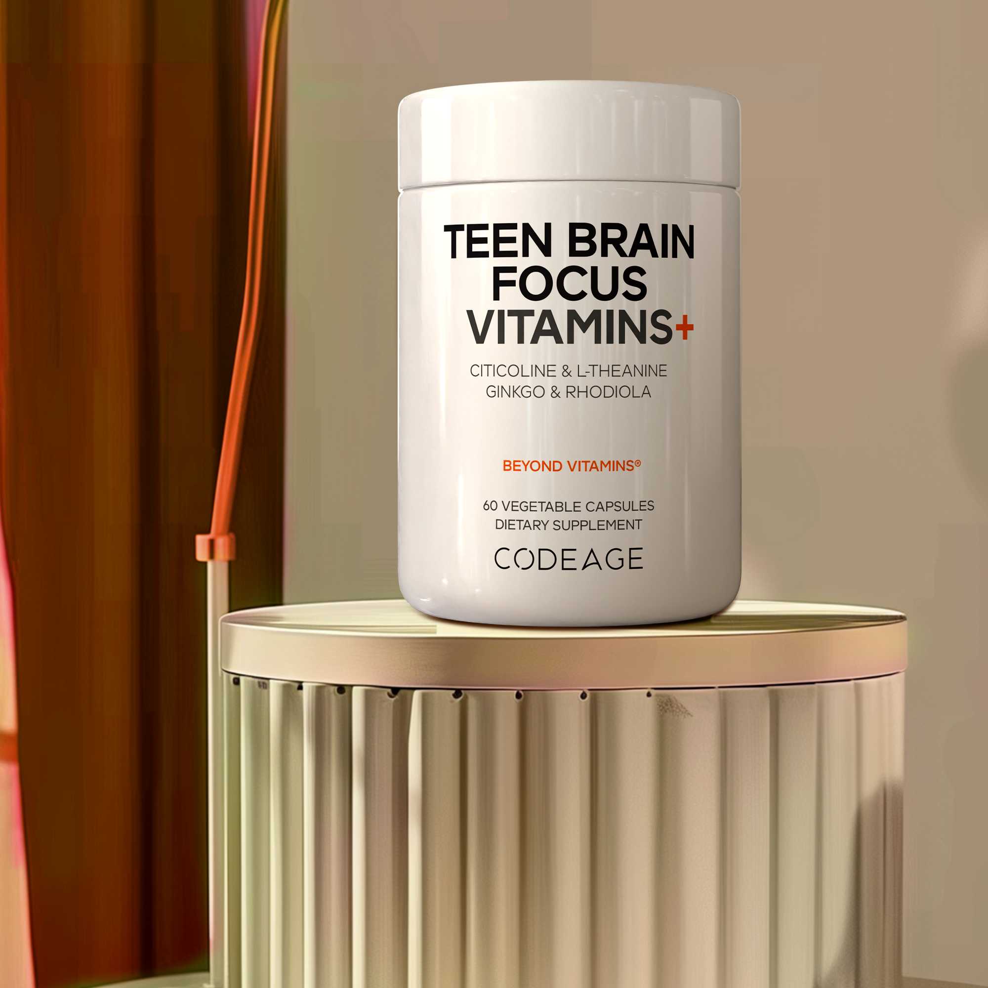 Codeage Teen Brain Focus Vitamins+ - Bodybuilding.com