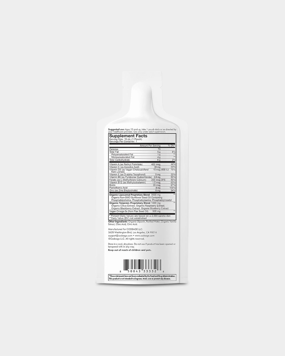 Codeage Teen Daily Vitamins - Bodybuilding.com