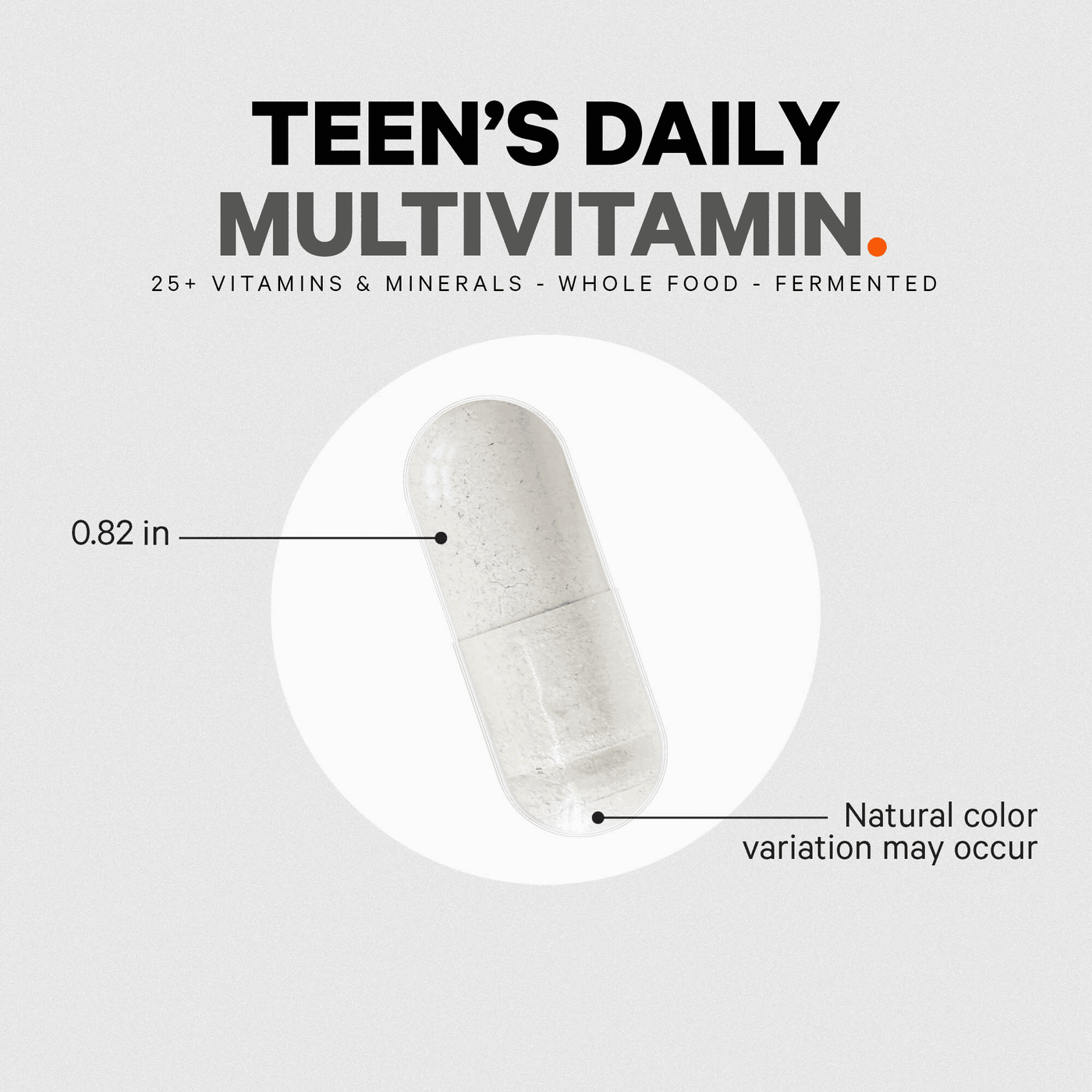 Codeage Teen Fermented Multivitamin+ Supplement - Bodybuilding.com