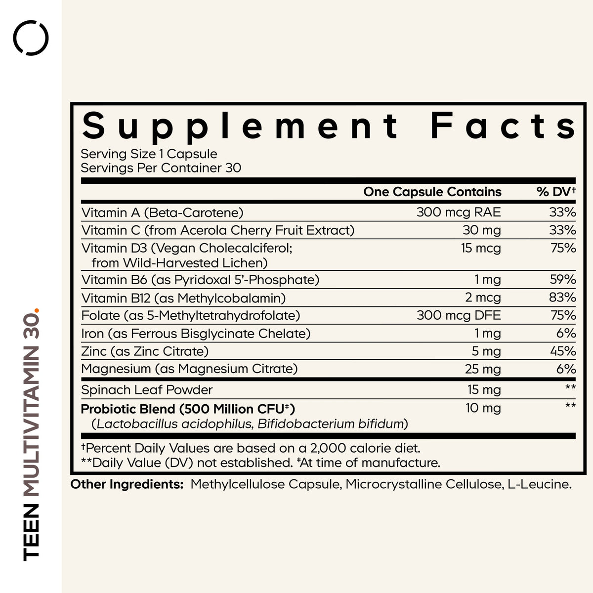 Codeage Teen Multivitamin - Bodybuilding.com