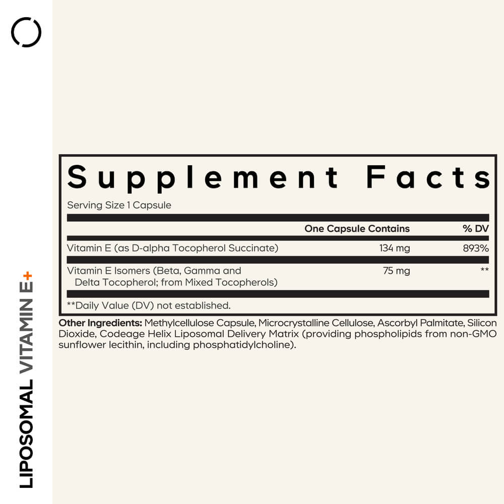 Codeage Vitamin E Tocopherols - Bodybuilding.com