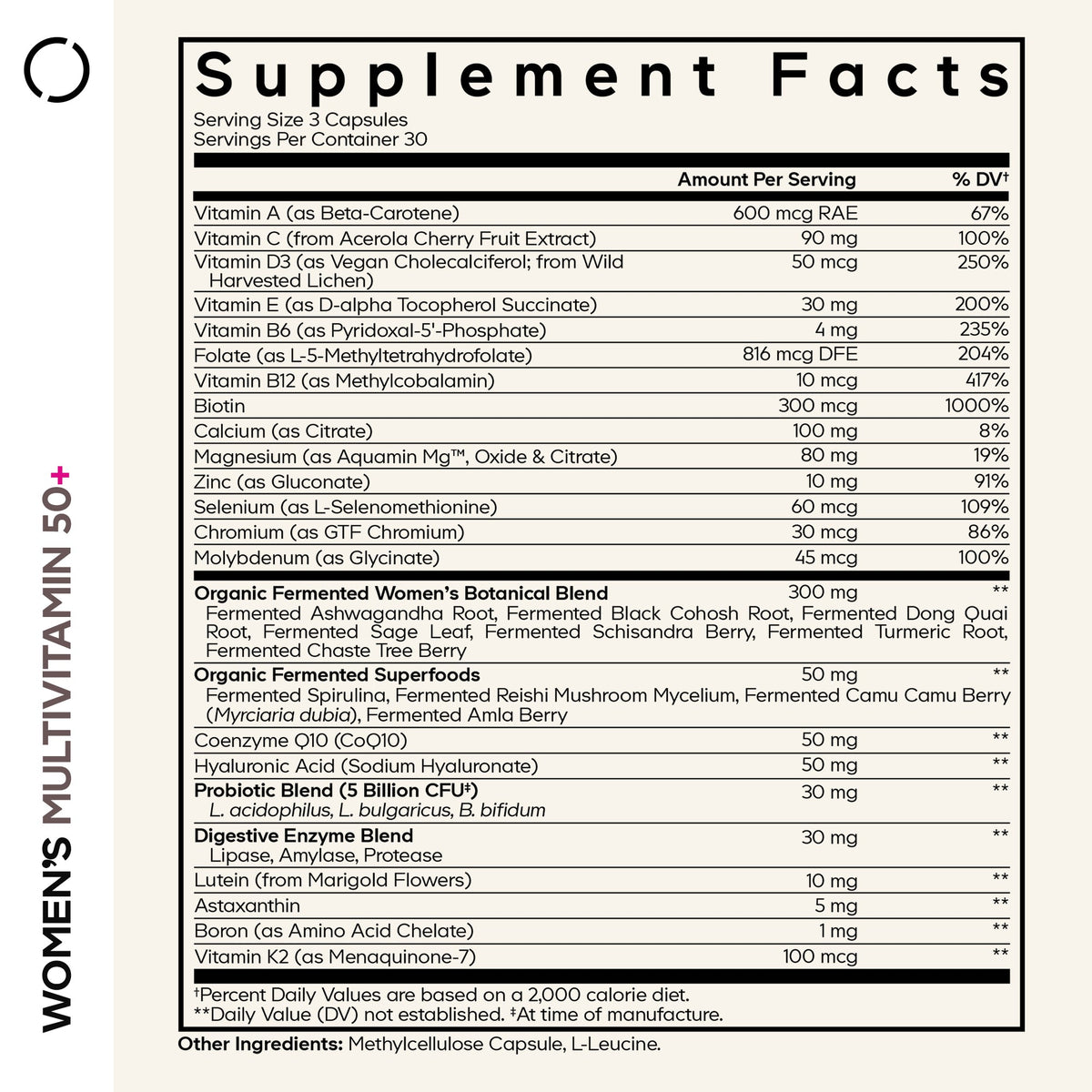 Codeage Women's Multivitamin 50 - Bodybuilding.com
