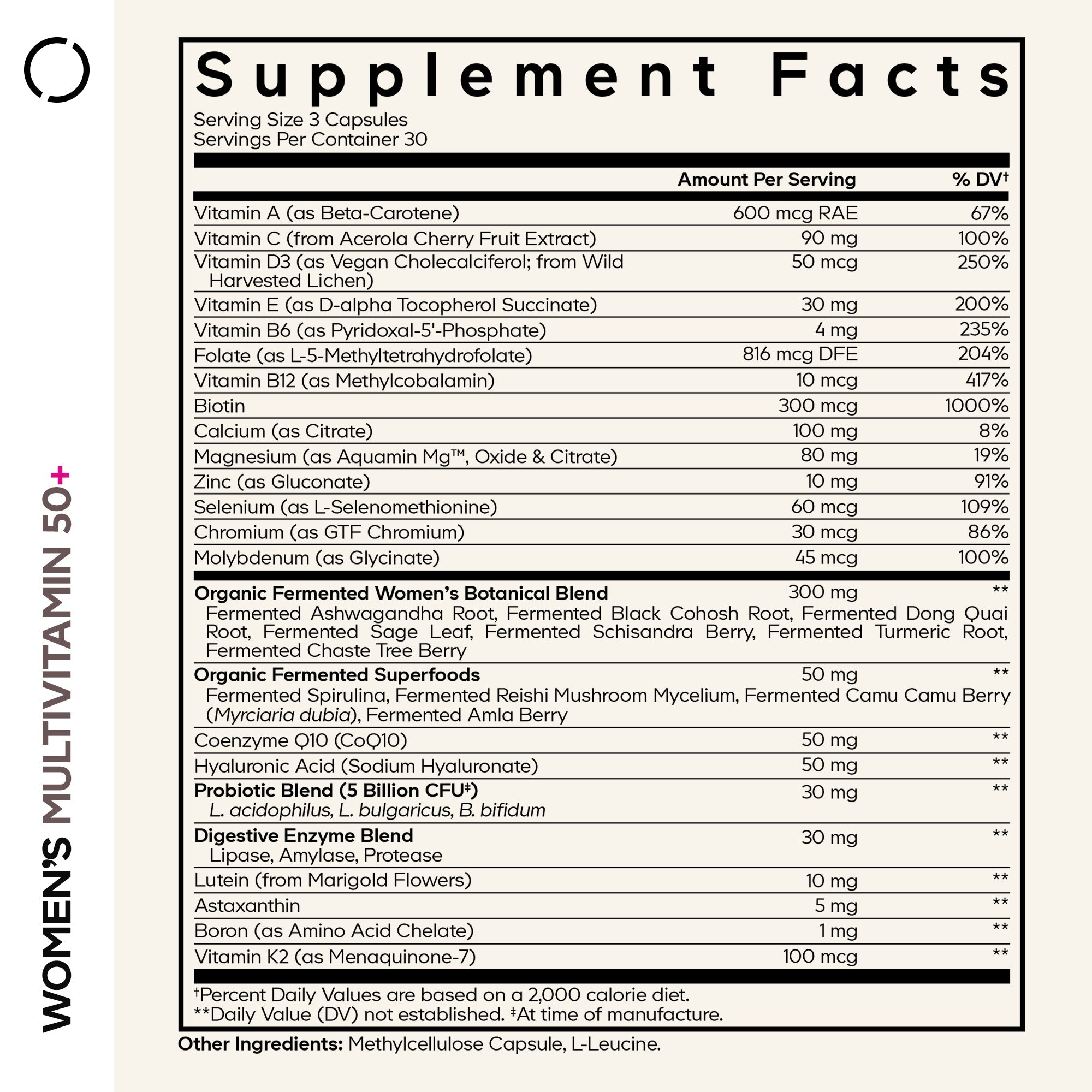 Codeage Women's Multivitamin 50 - Bodybuilding.com