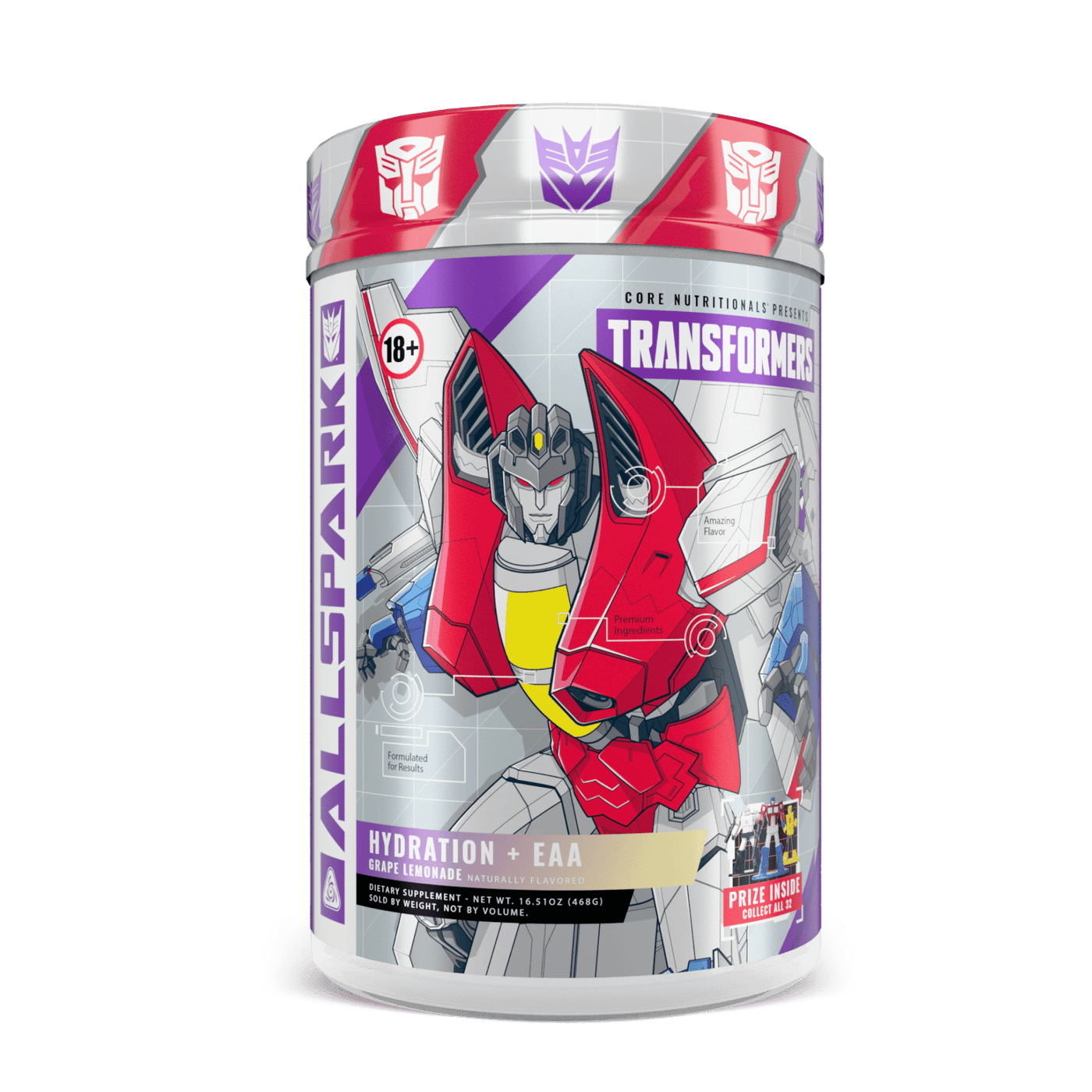 Core Nutritionals Allspark Hydration + EAA + Prize Inside - Bodybuilding.com