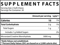 Nutrex Essentials Creatine Soft Chews
