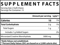Nutrex Essentials Creatine Soft Chews