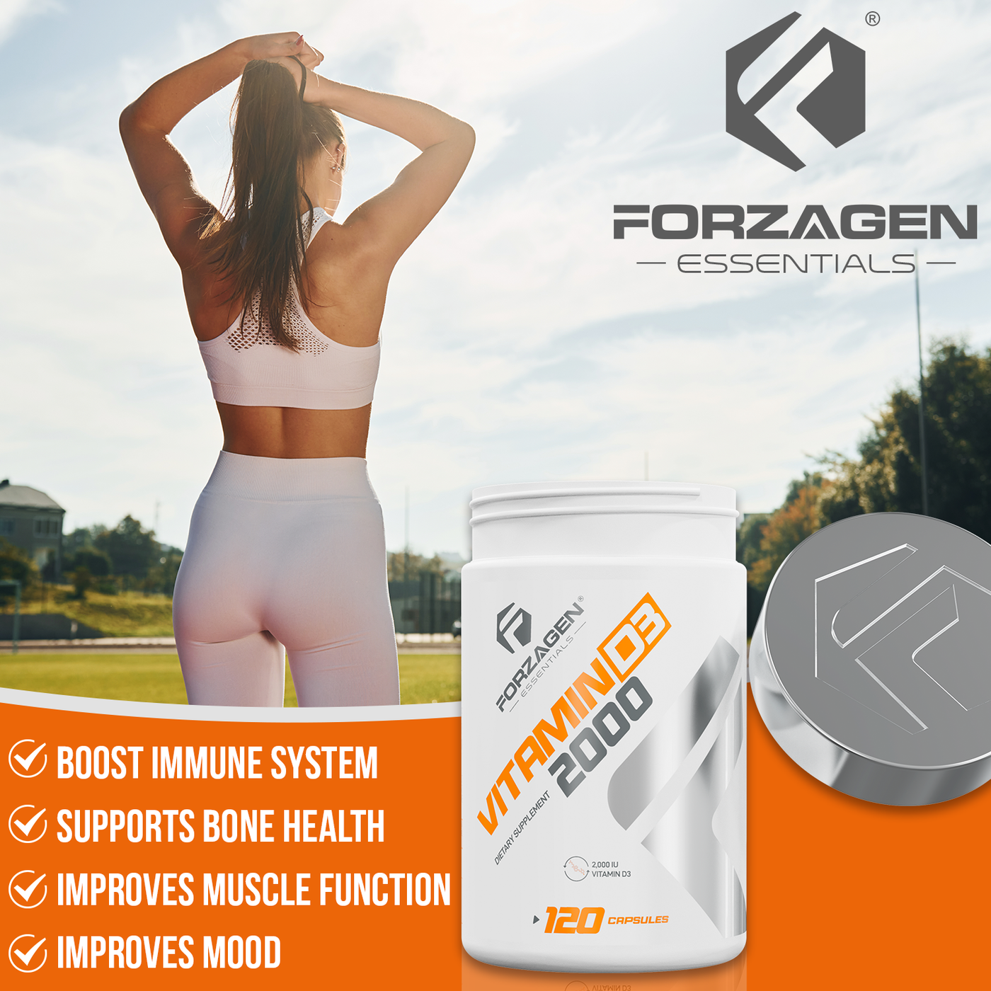 Forzagen Vitamin D3 2000