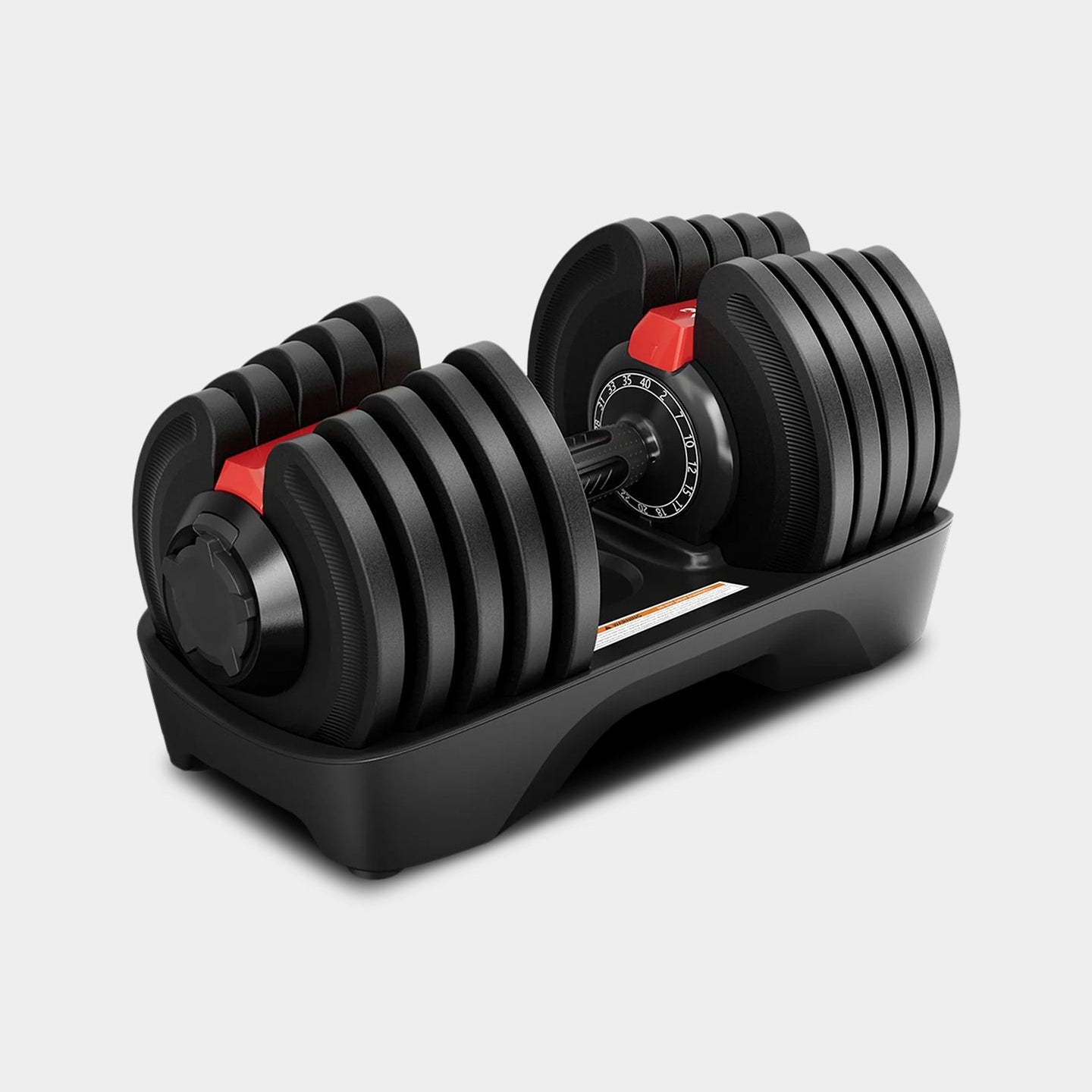 DMOOSE Adjustable Dumbbell 90 lbs Single - Bodybuilding.com