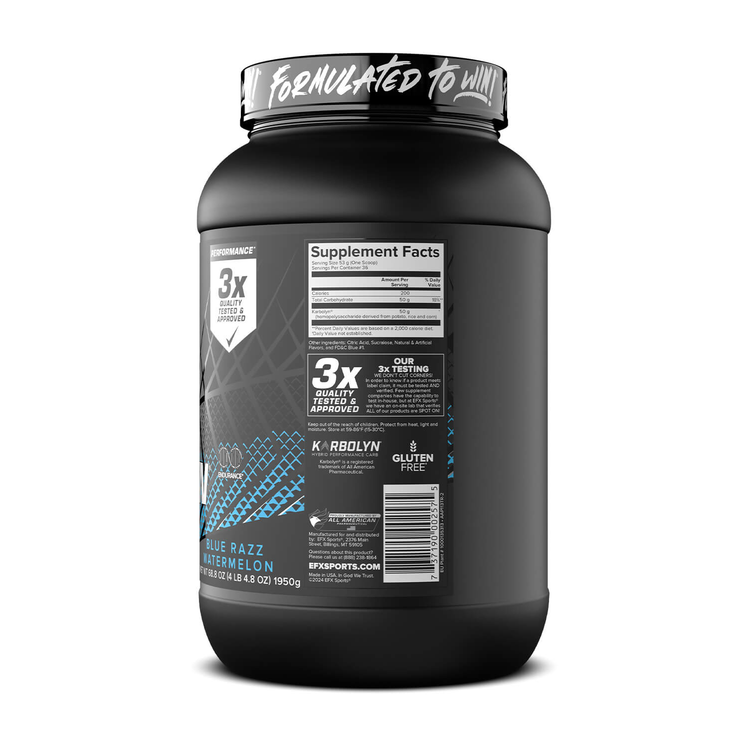 EFX Sports Karbolyn Fuel - Bodybuilding.com