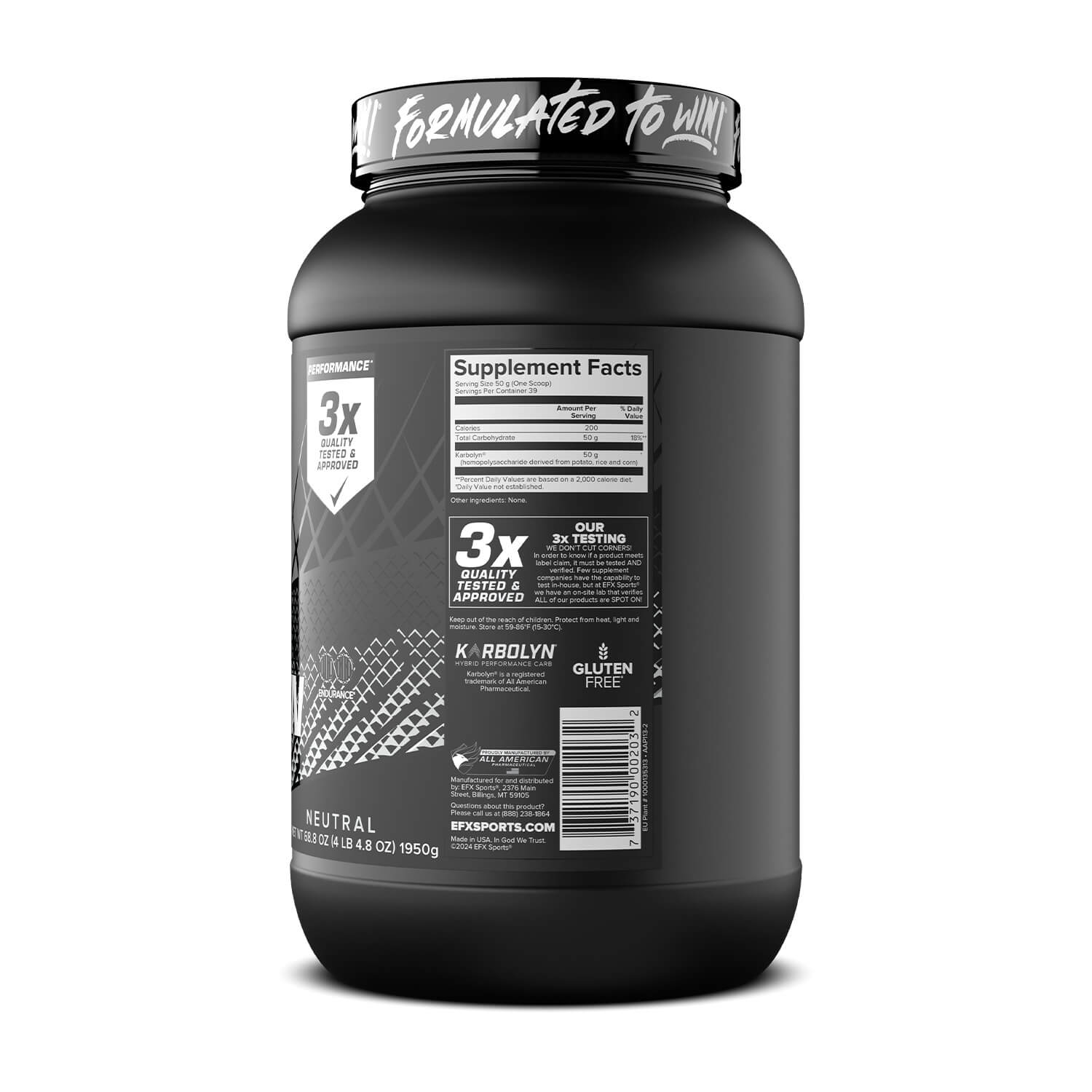 EFX Sports Karbolyn Fuel - Bodybuilding.com
