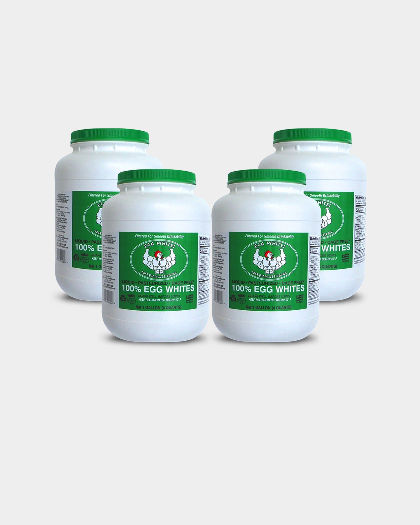 Egg Whites International 100% Pure Liquid Egg Whites Now 100% Cage Free - Bodybuilding.com