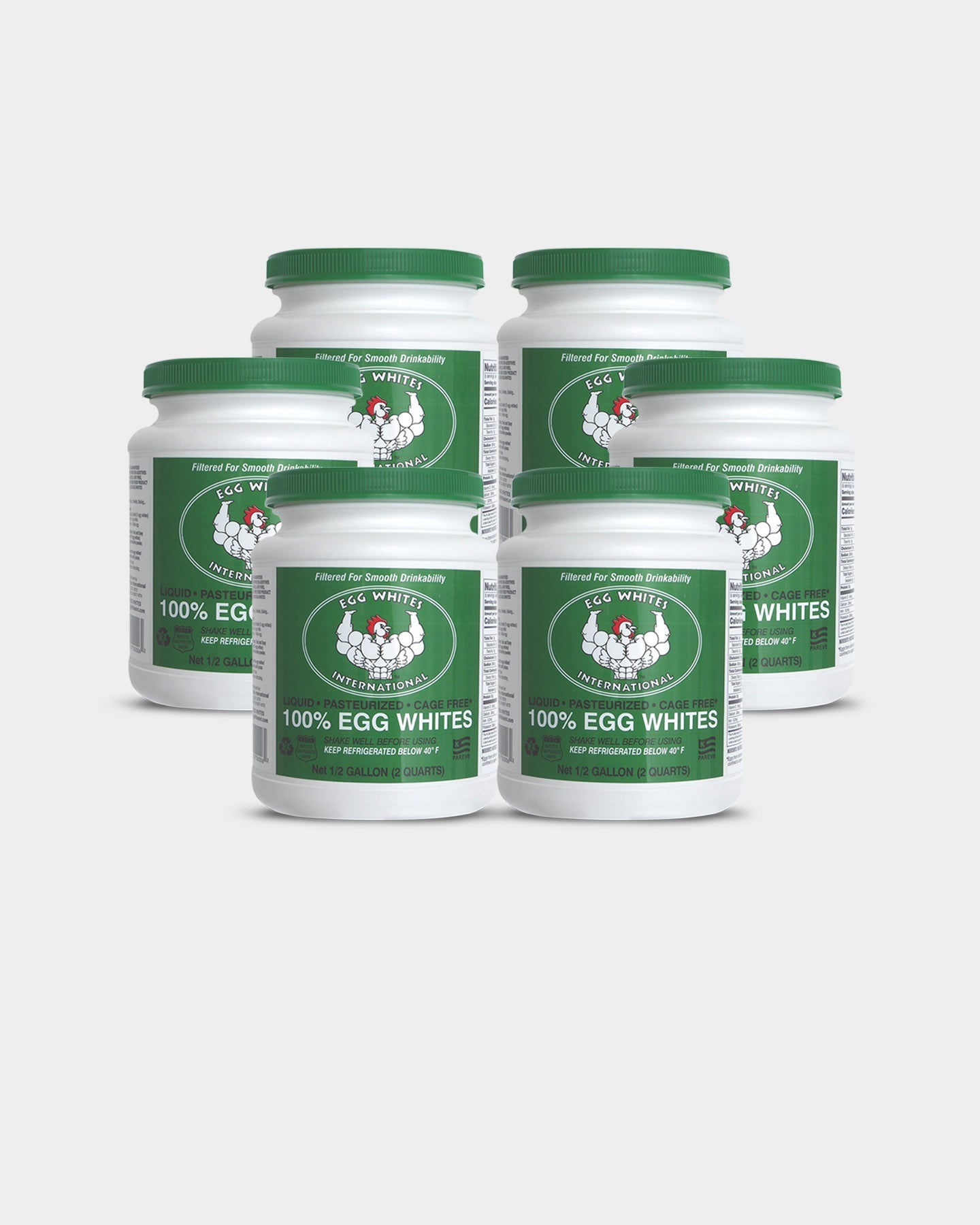 Egg Whites International 100% Pure Liquid Egg Whites Now 100% Cage Free - Bodybuilding.com