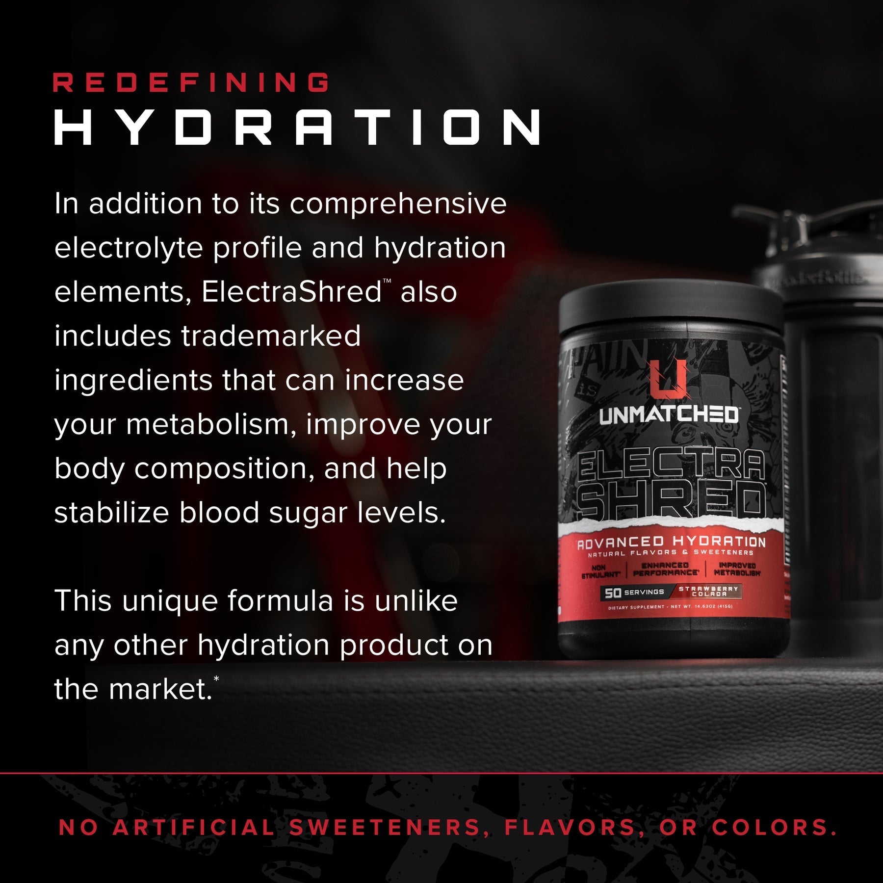ELECTRASHRED Hydration Strawberry Colada - Bodybuilding.com