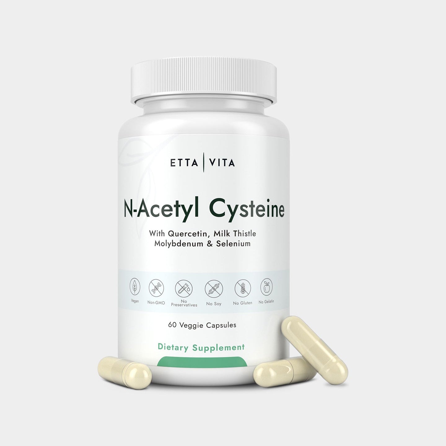 Etta Vita NAC Capsules - Bodybuilding.com