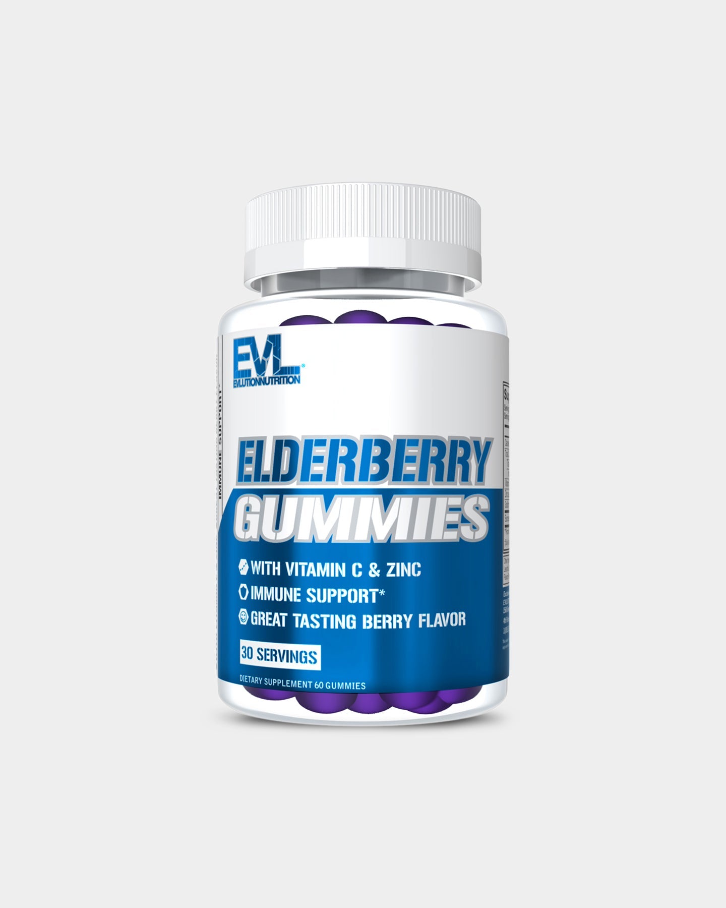 EVLUTION NUTRITION Elderberry Gummies - Bodybuilding.com