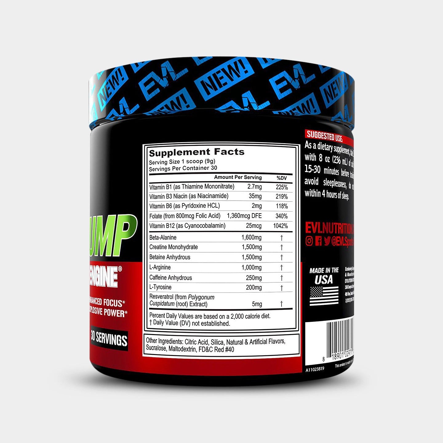 EVLUTION NUTRITION ENGN Pump Pre - Workout - Bodybuilding.com