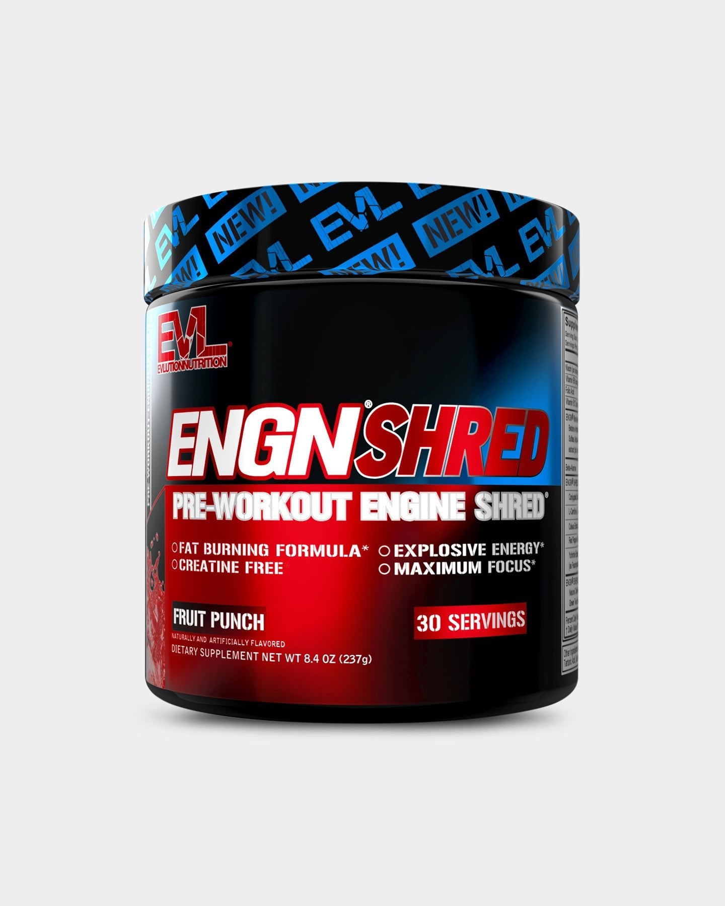 EVLUTION NUTRITION ENGN Shred Pre Workout - Bodybuilding.com