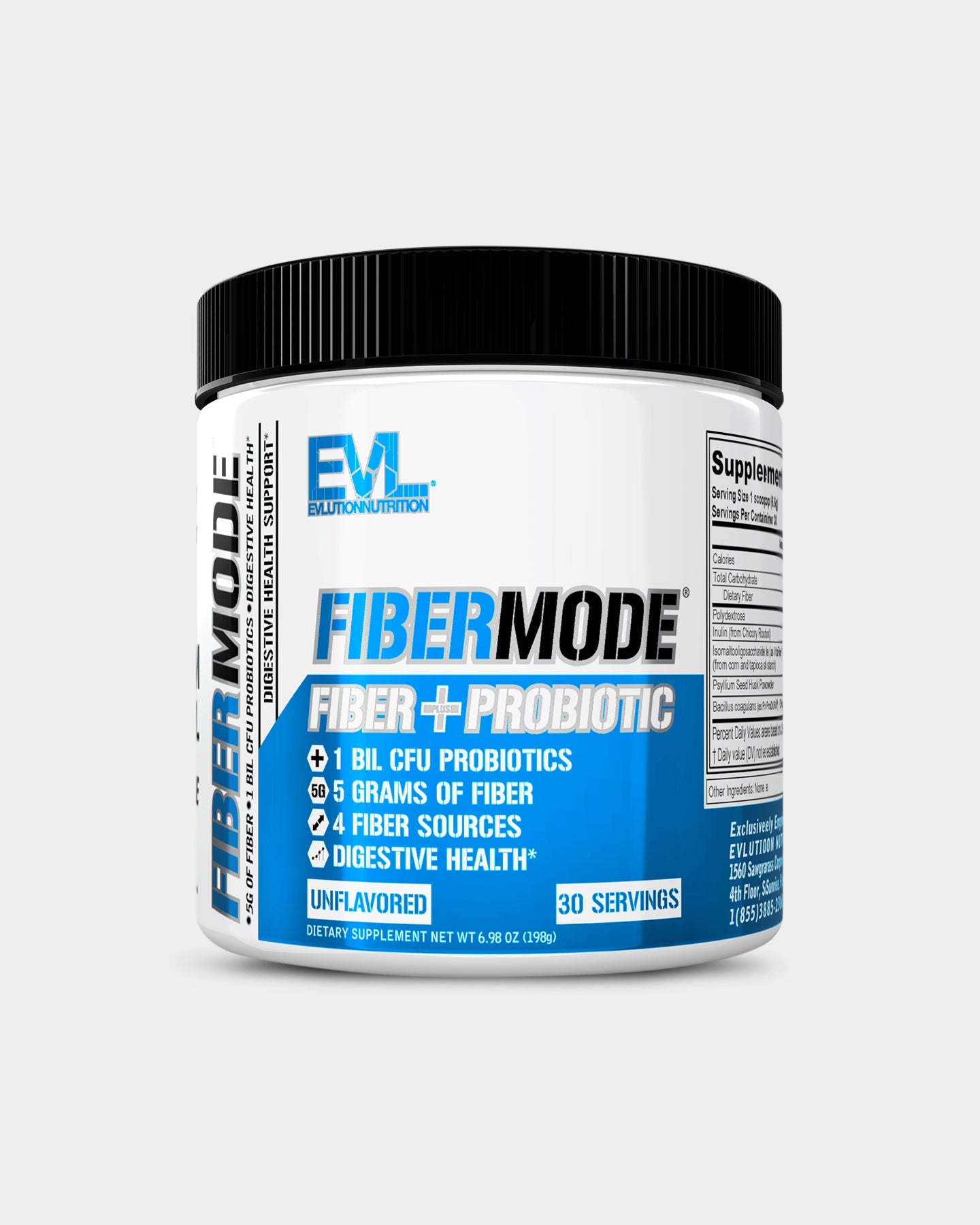 EVLUTION NUTRITION FiberMode Fiber + Probiotic - Bodybuilding.com