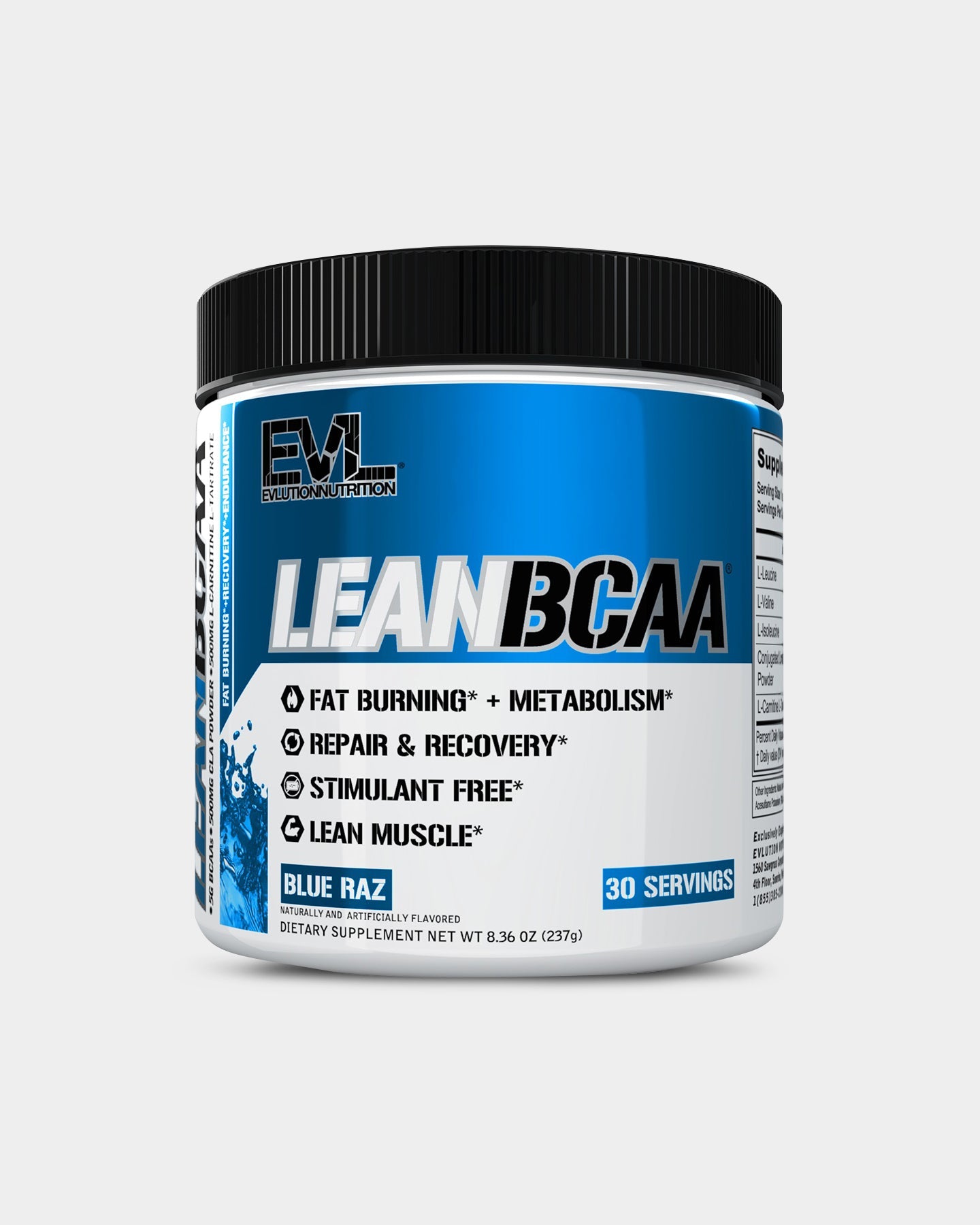 EVLUTION NUTRITION LeanBCAA Fat Burner - Bodybuilding.com