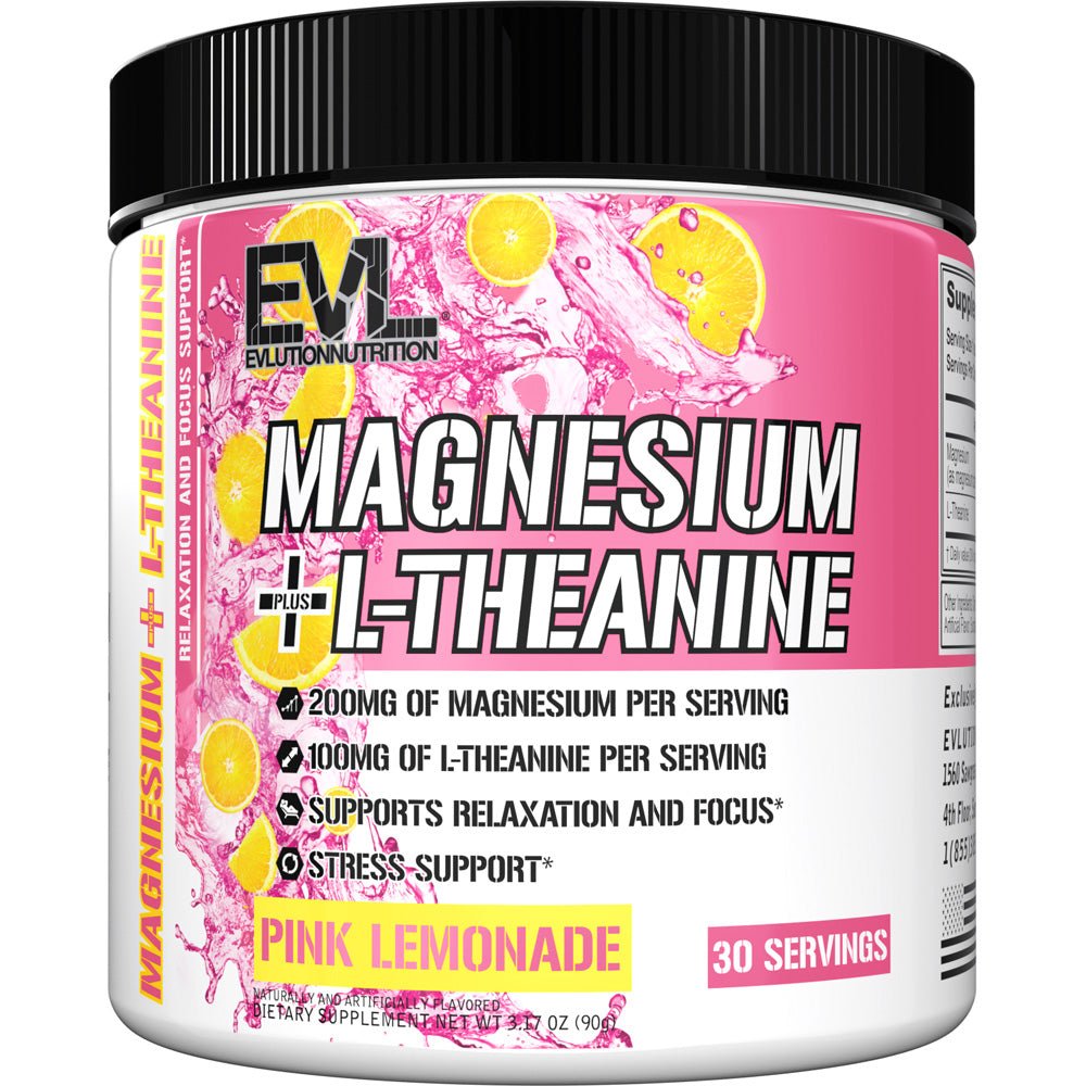 EVLUTION NUTRITION Magnesium + L - Theanine - Bodybuilding.com