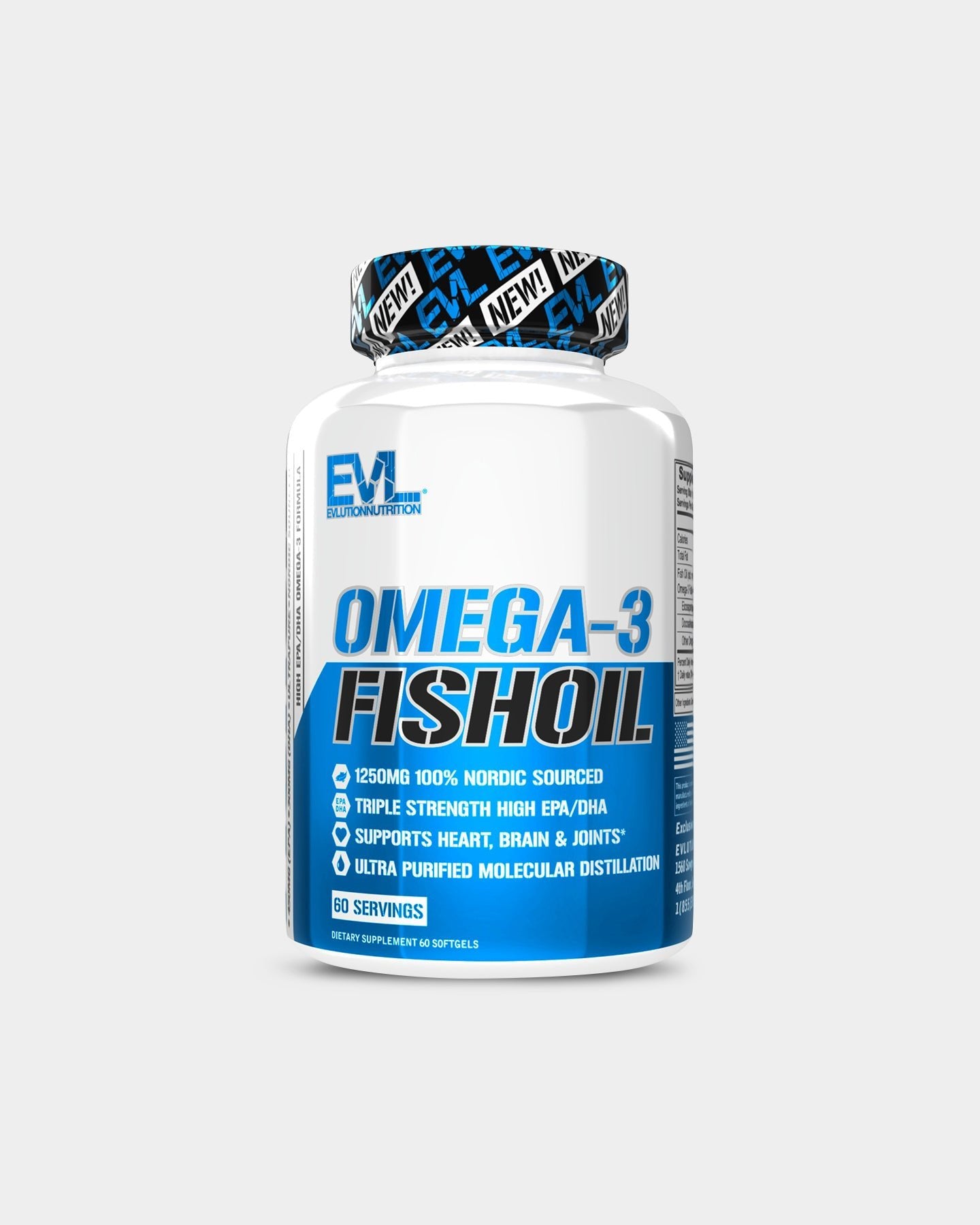 EVLUTION NUTRITION Omega - 3 Fish Oil - Bodybuilding.com