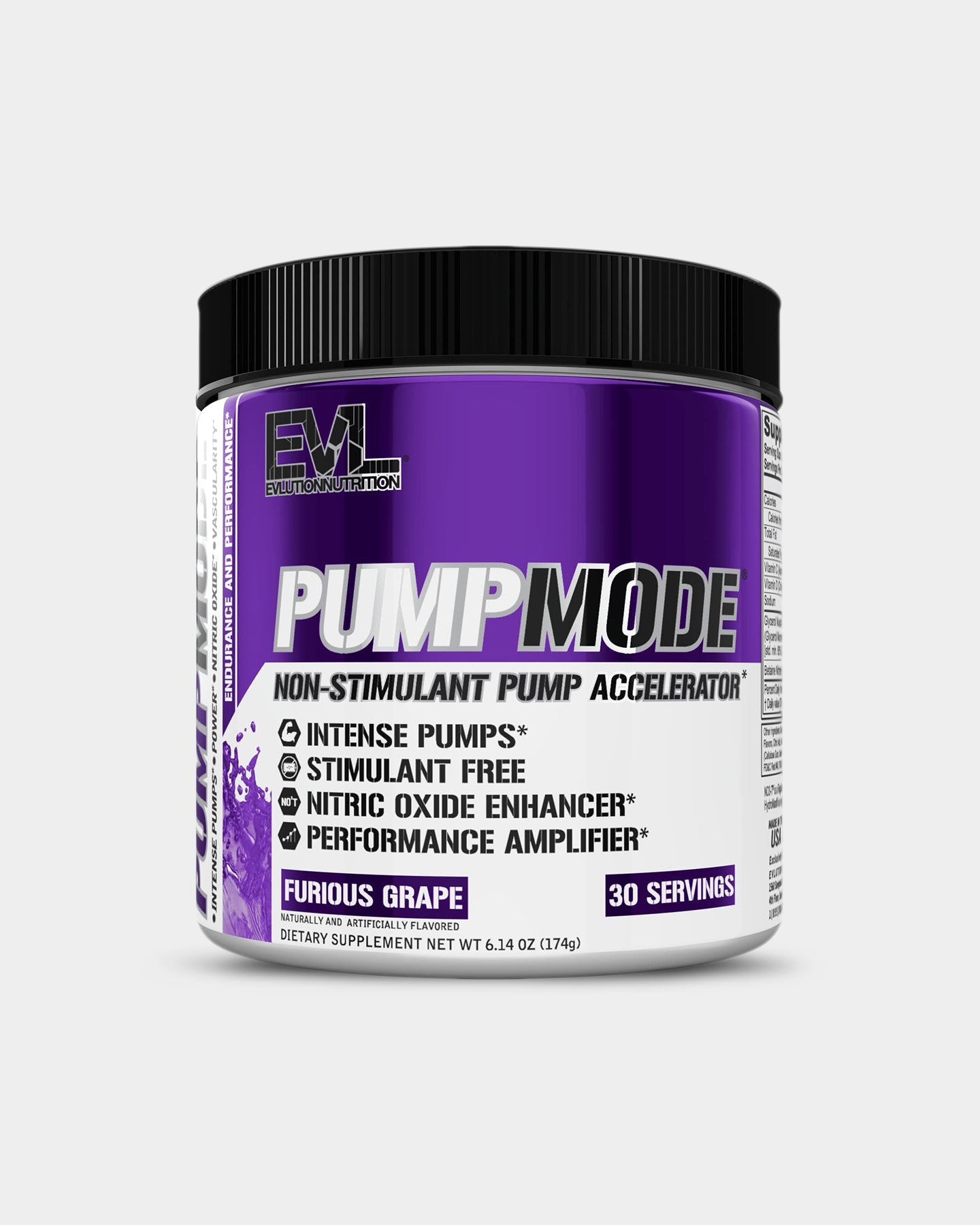 EVLUTION NUTRITION PumpMode Nitric Oxide Powder - Bodybuilding.com