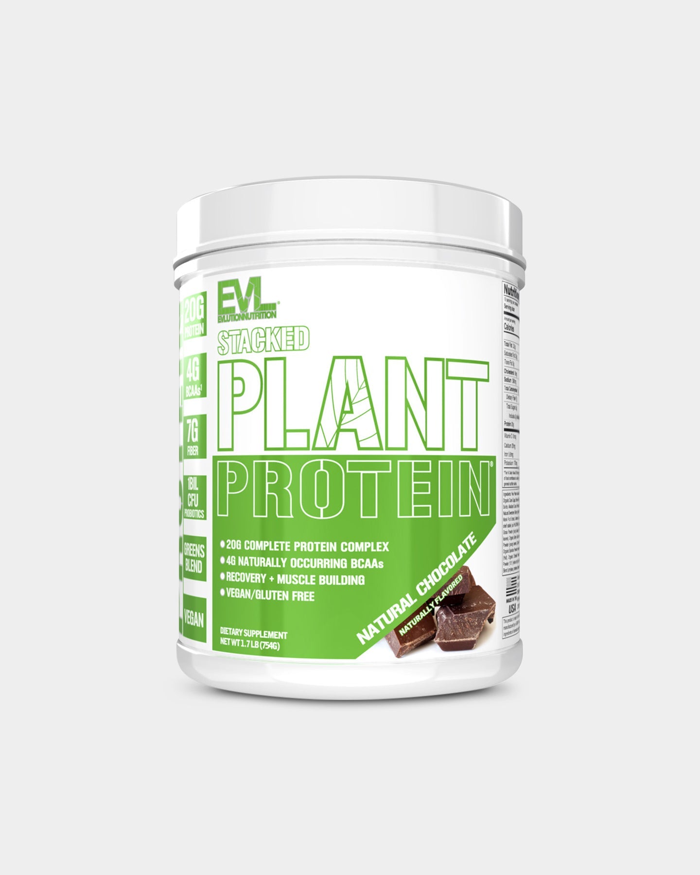 EVLUTION NUTRITION Stacked Plant Protein - Bodybuilding.com