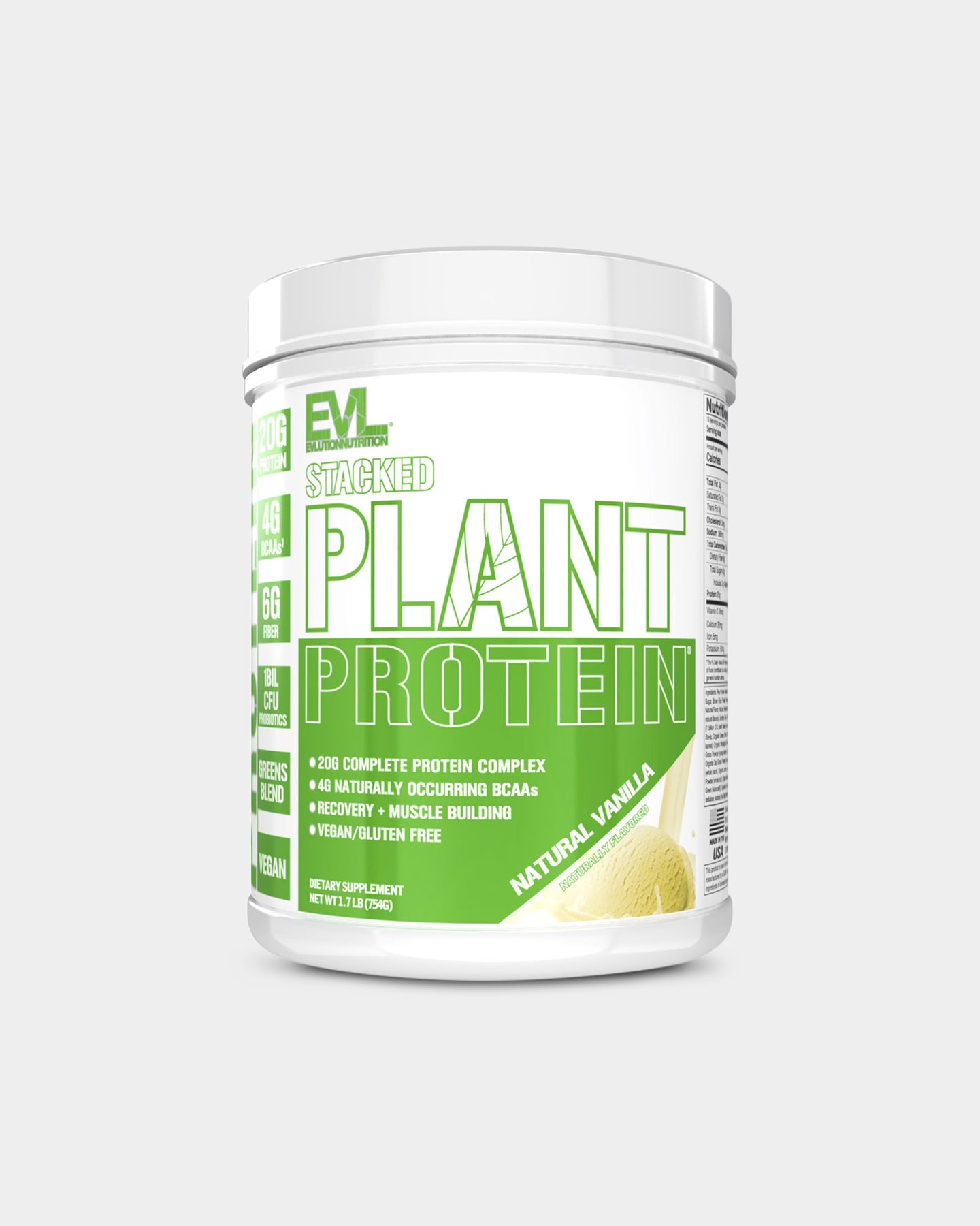 EVLUTION NUTRITION Stacked Plant Protein - Bodybuilding.com