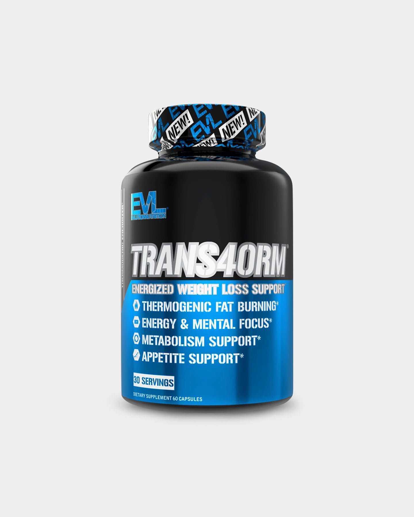 EVLUTION NUTRITION TRANS4ORM Fat Burner Capsules - Bodybuilding.com