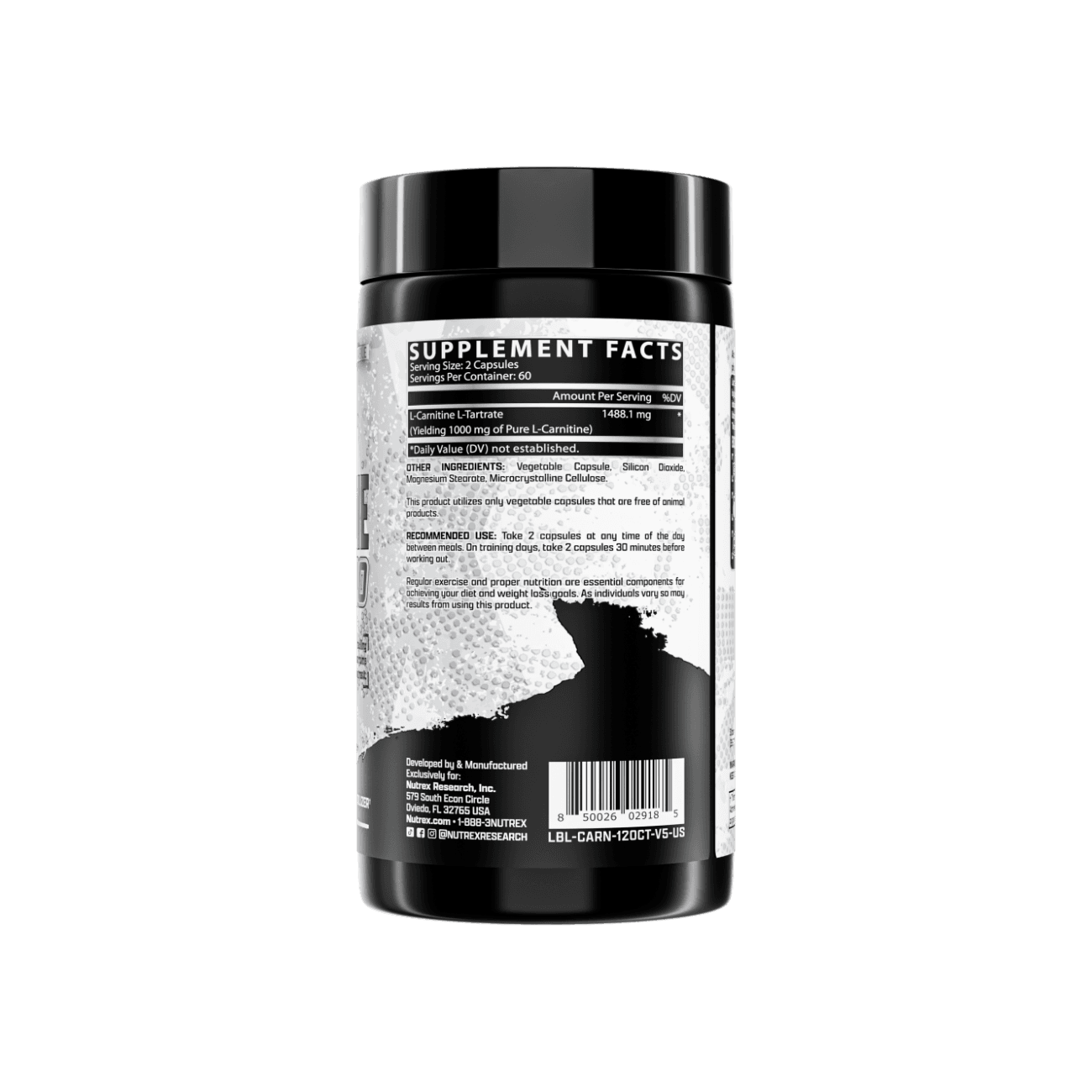 Nutrex L-Carnitine 1000 Capsules