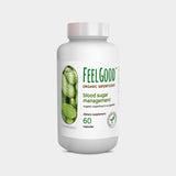 Feel Good Organic Blood Sugar Management Organic Capsules - Bodybuilding.com