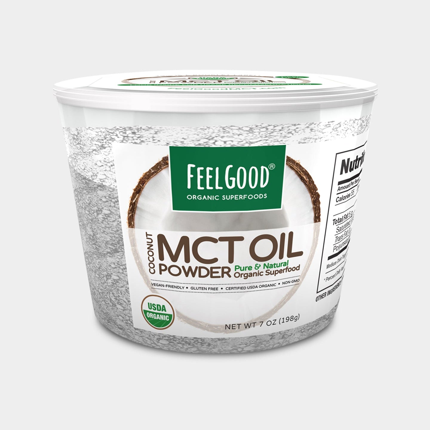 Feel Good Organic Coconut MCT Oil Powder - Bodybuilding.com