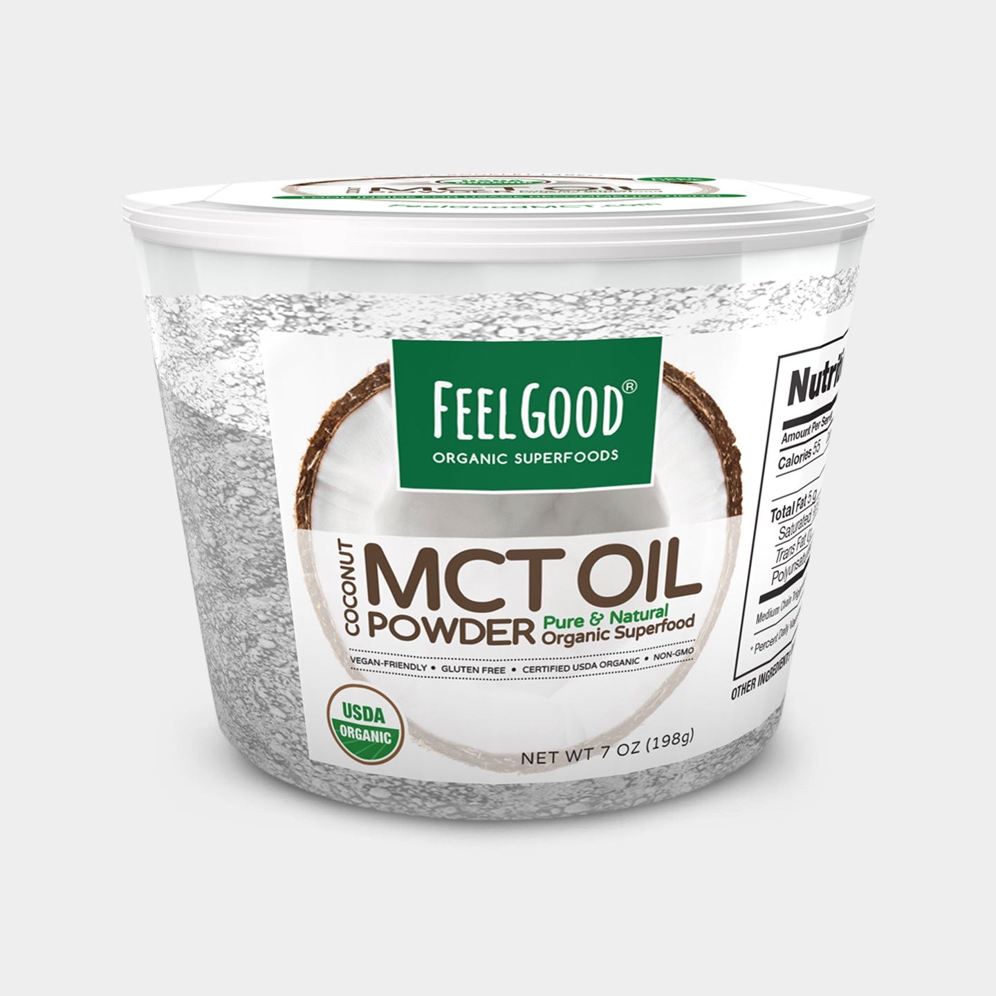 Feel Good Organic Coconut MCT Oil Powder - Bodybuilding.com