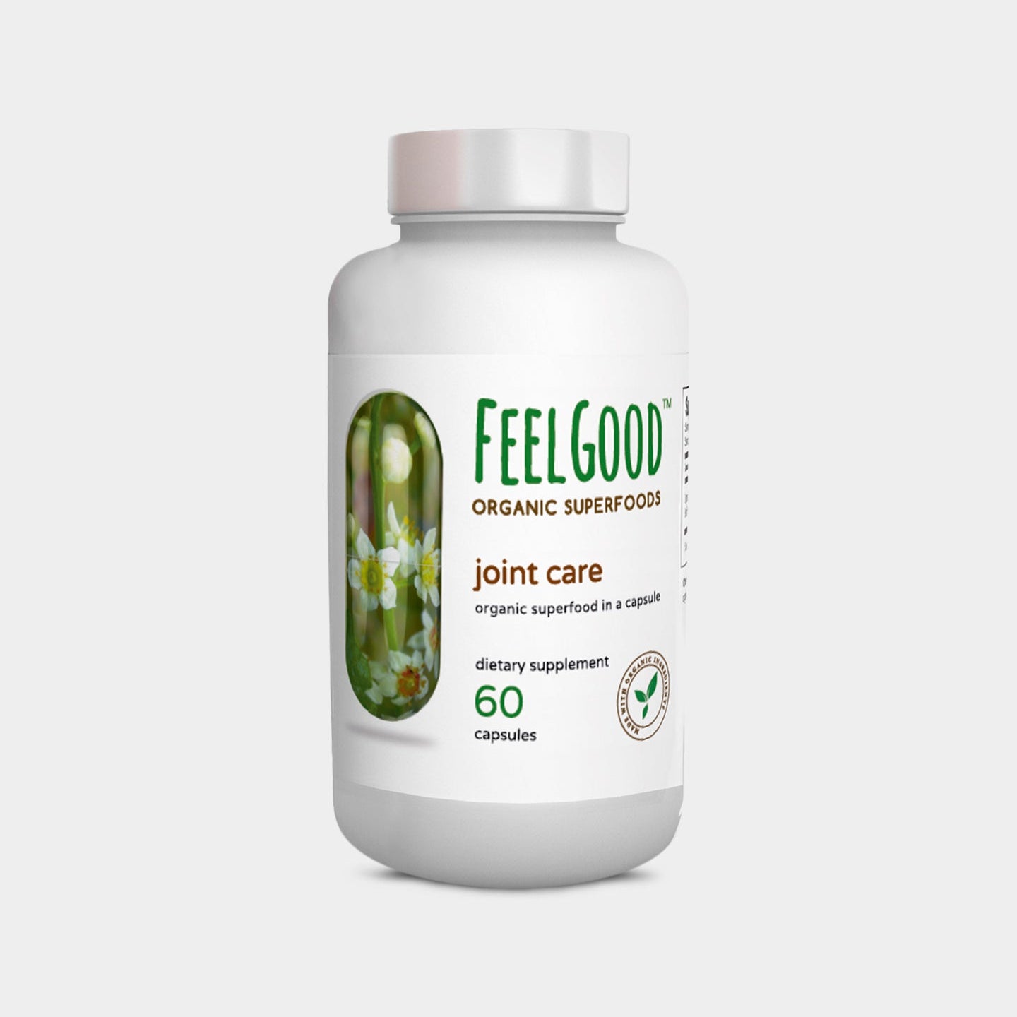 Feel Good Organic Joint Care Organic Capsules - Bodybuilding.com