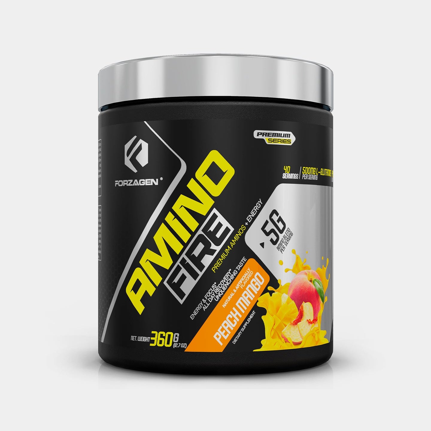 Forzagen Amino Fire Essential BCAAs + Pre Workout Energy - Bodybuilding.com