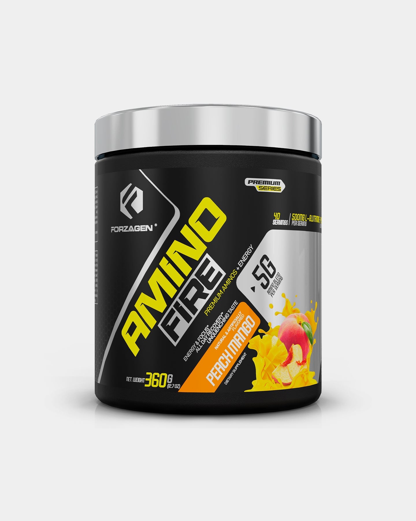 Forzagen Amino Fire Essential BCAAs + Pre Workout Energy - Bodybuilding.com