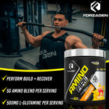 Forzagen Amino Fire Essential BCAAs + Pre Workout Energy - Bodybuilding.com