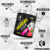 Forzagen Amino Fire Essential BCAAs + Pre Workout Energy - Bodybuilding.com