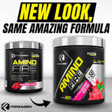 Forzagen Amino Fire Essential BCAAs + Pre Workout Energy - Bodybuilding.com