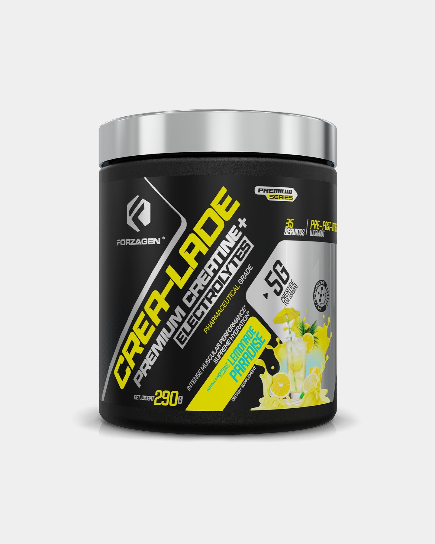 Forzagen CREA - LADE Premium Creatine + Electrolytes Pre - Workout - Bodybuilding.com