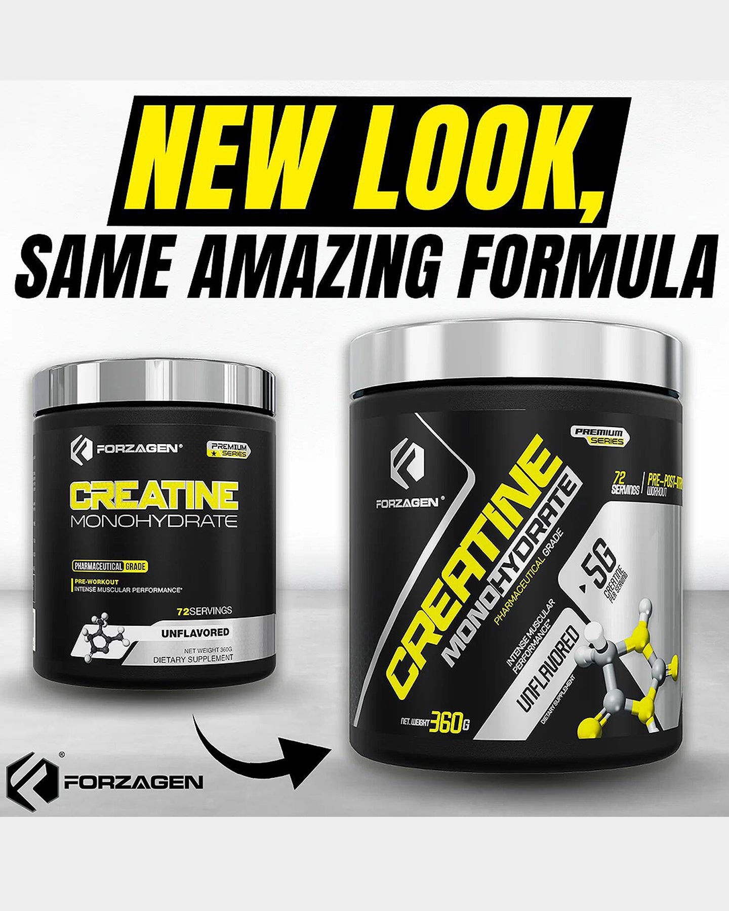 Forzagen Creatine Monohydrate - Bodybuilding.com