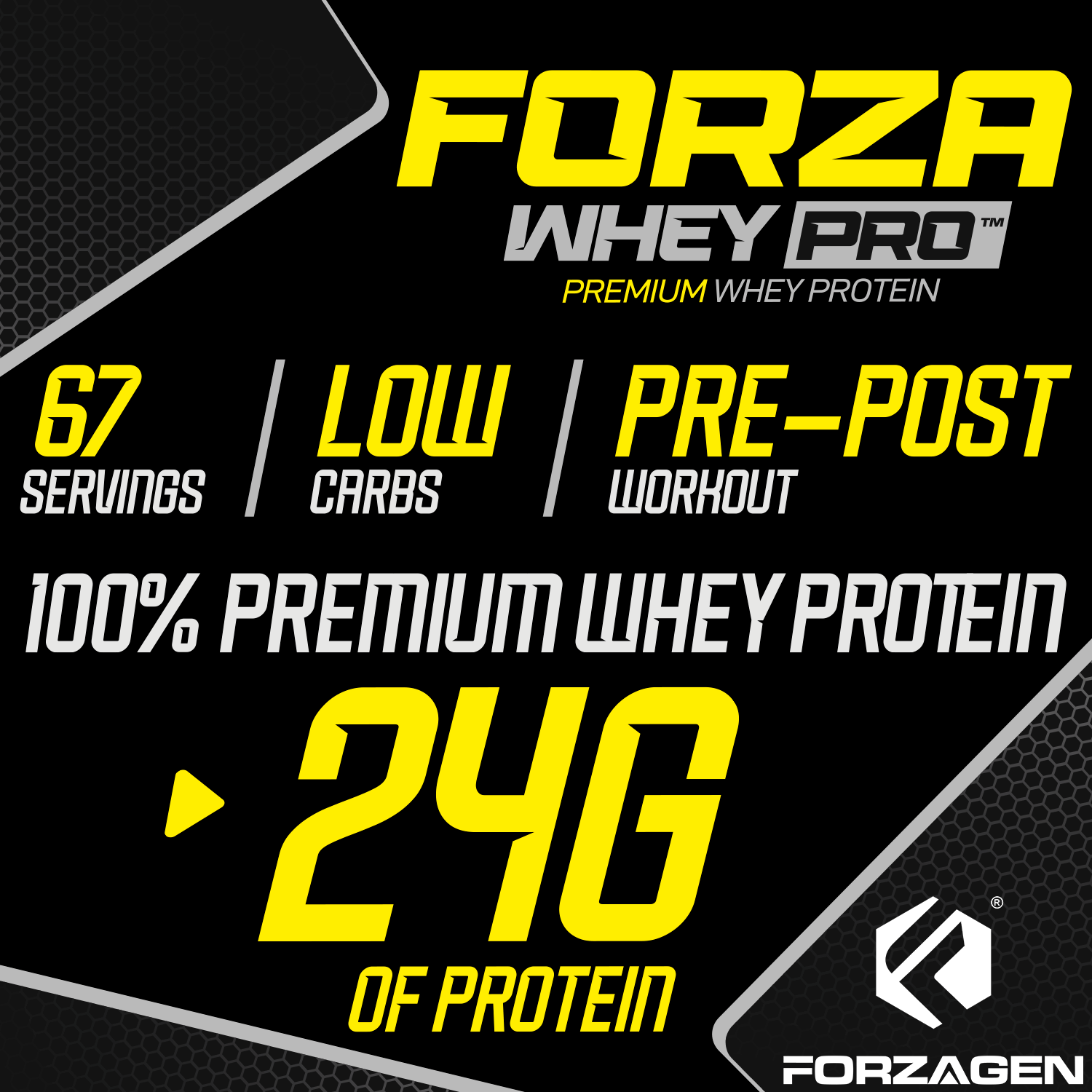 Forzagen Forza Whey PRO Protein - Bodybuilding.com