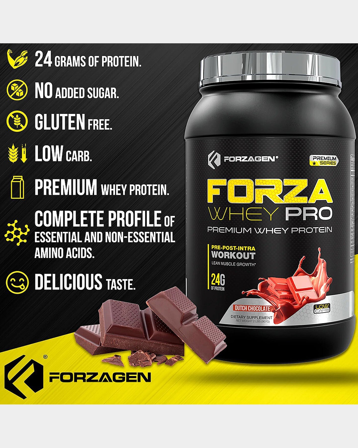 Forzagen Forza Whey PRO Protein - Bodybuilding.com