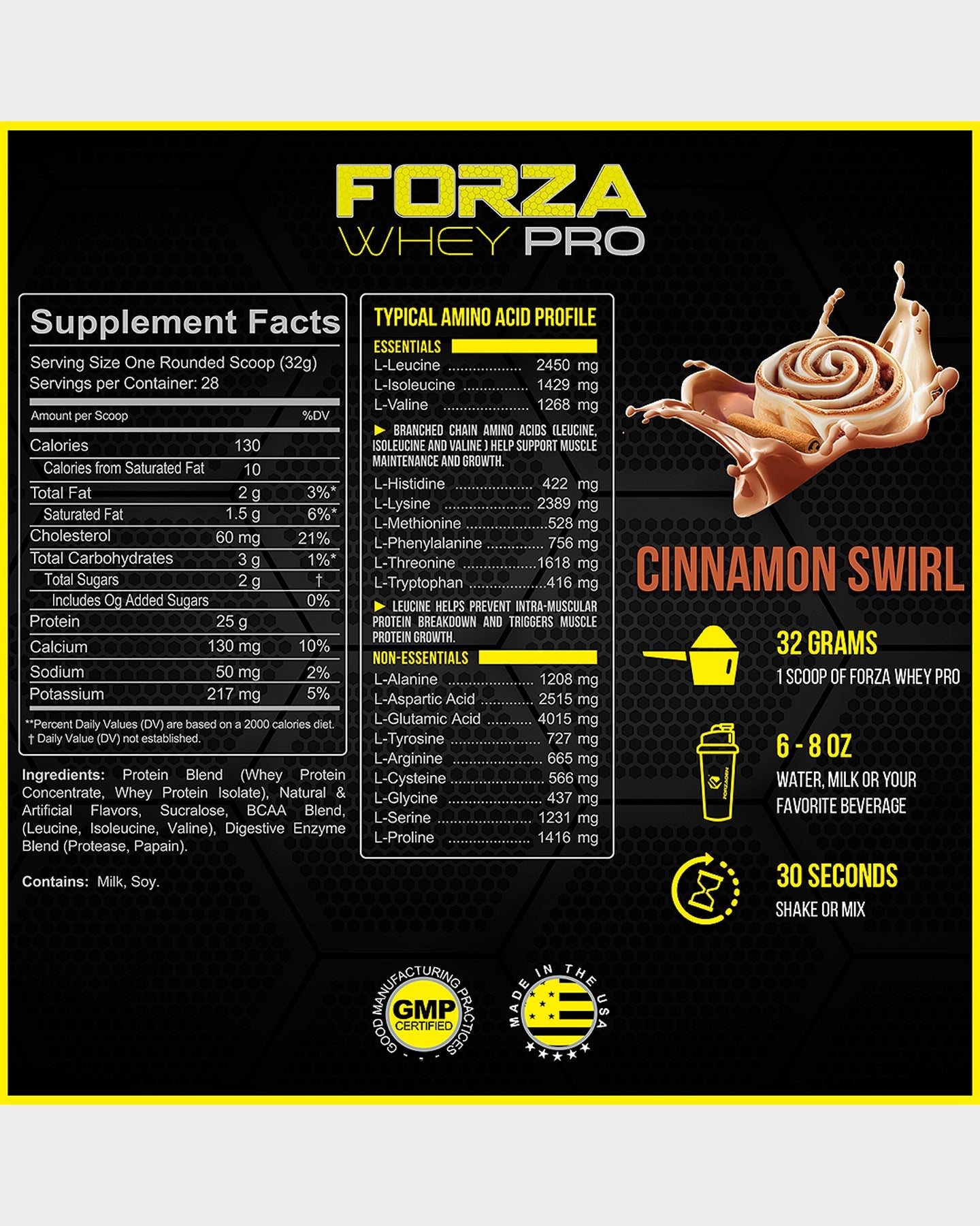 Forzagen Forza Whey PRO Protein - Bodybuilding.com