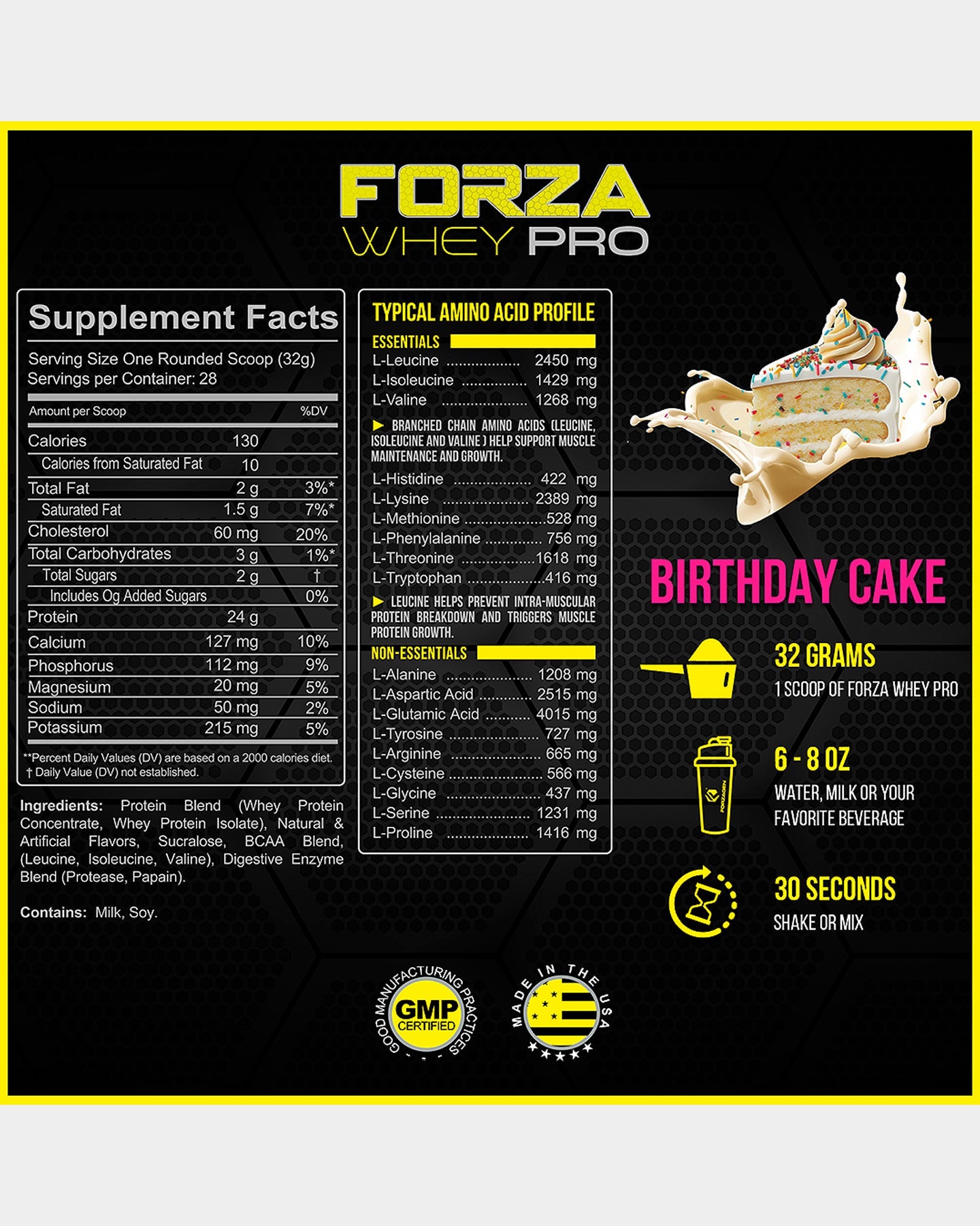 Forzagen Forza Whey PRO Protein - Bodybuilding.com