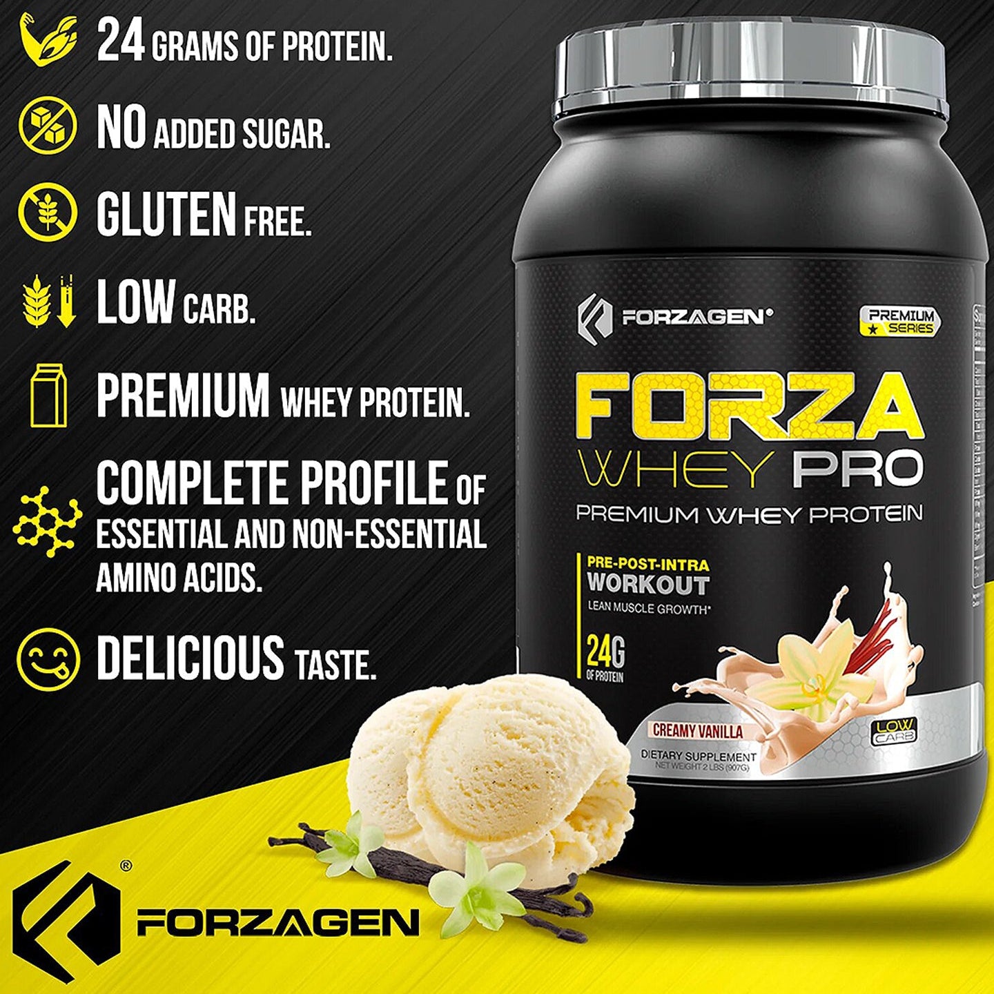 Forzagen Forza Whey PRO Protein - Bodybuilding.com