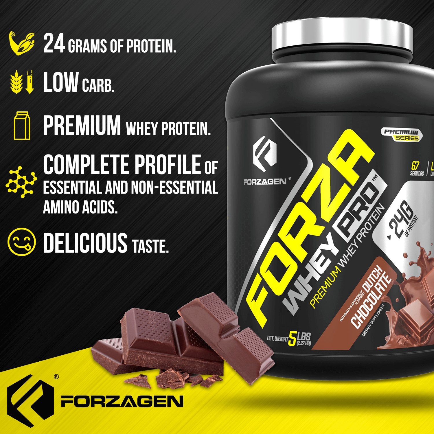 Forzagen Forza Whey PRO Protein - Bodybuilding.com